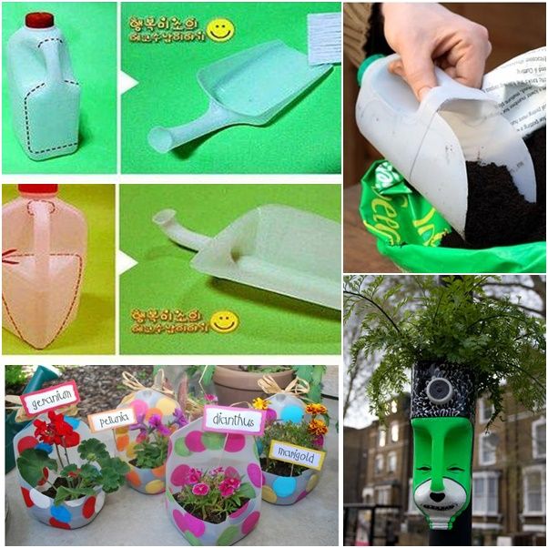 How to Make Garden Tools from Plastic Bottles